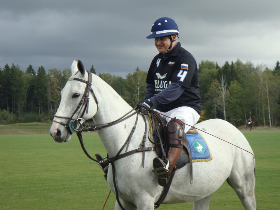 Alexis Rodzianko, President of Moscow Polo Club, Captain of Beluga team
